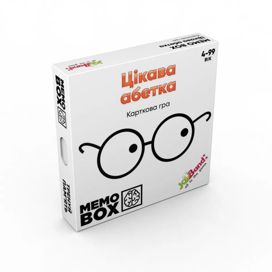 Настільна гра MemoBox "Цікава абетка" JoyBand