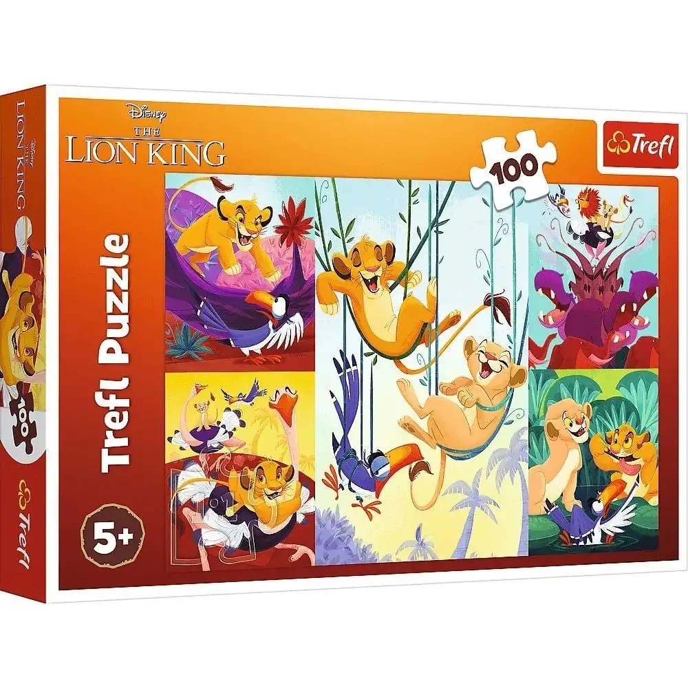 64787 Trefl Пазли "100" Lion King Мужній Король Лев