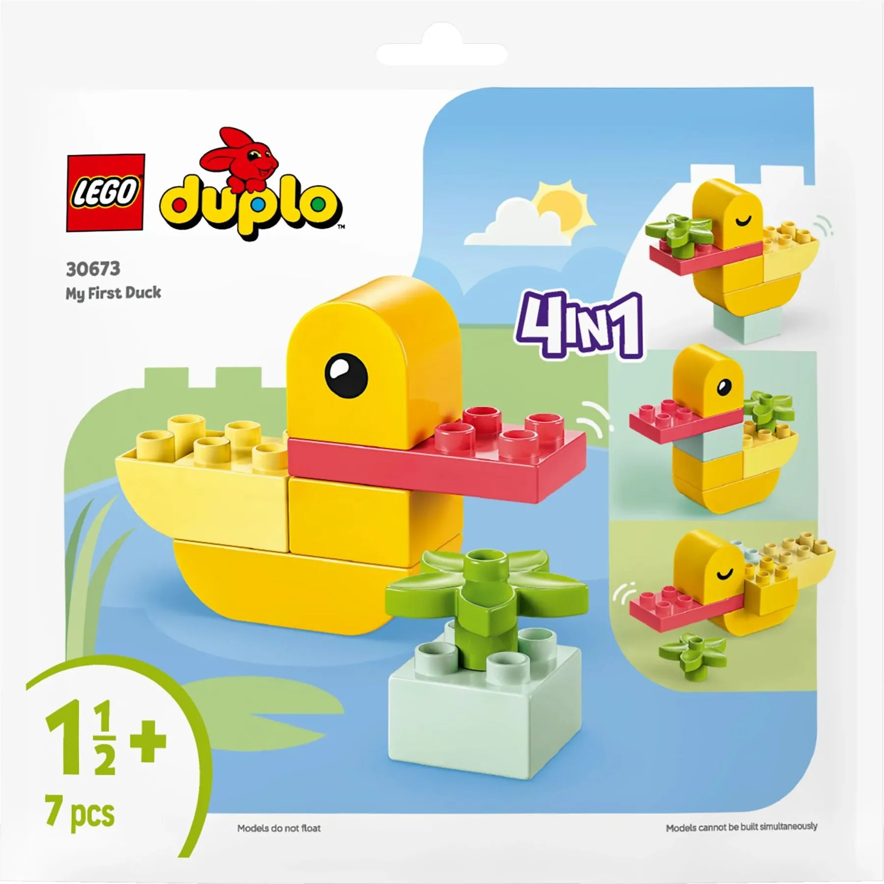 Конструктор Моя перша качка LEGO Bags