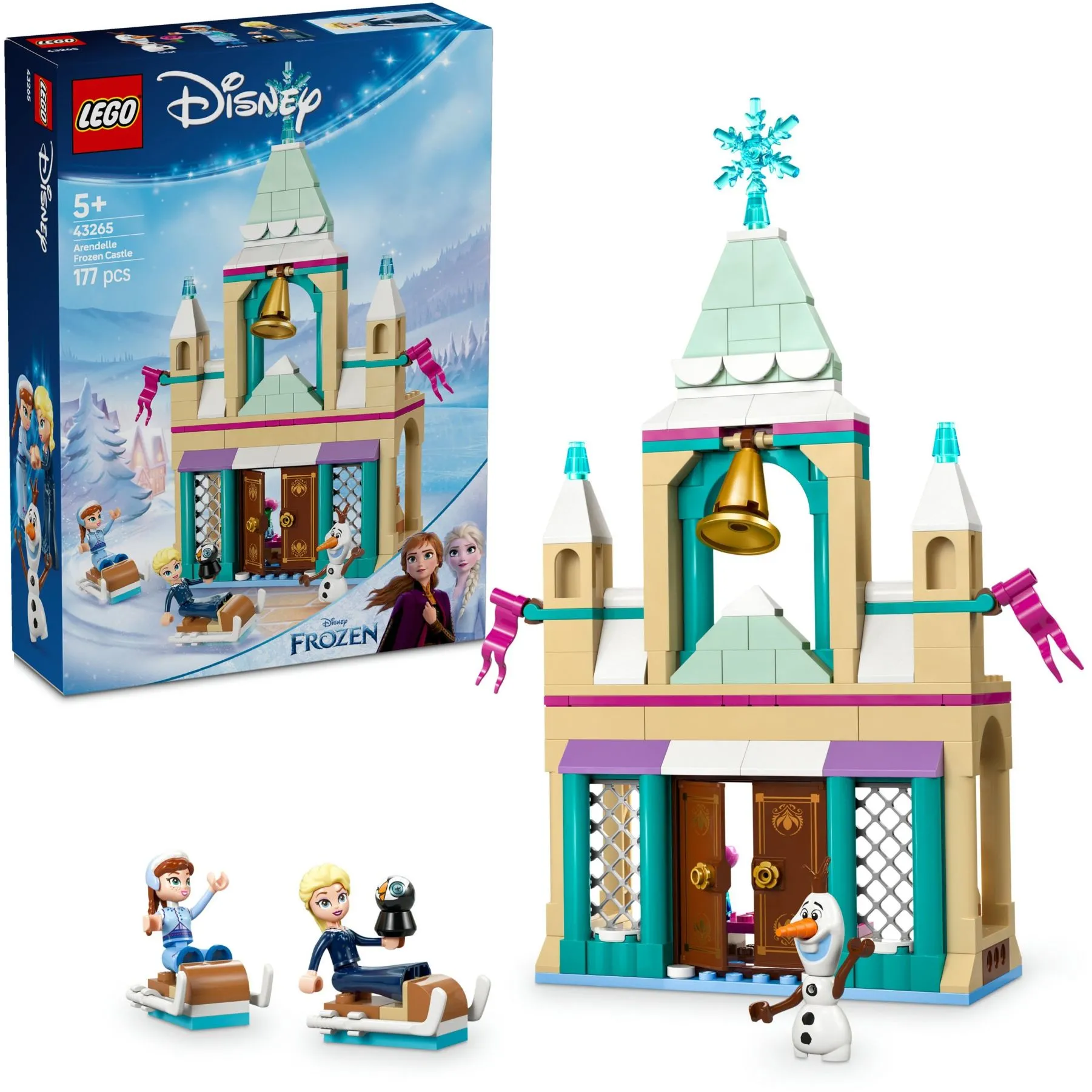 Конструктор Замерзлий замок в королівстві Ерендел LEGO Disney