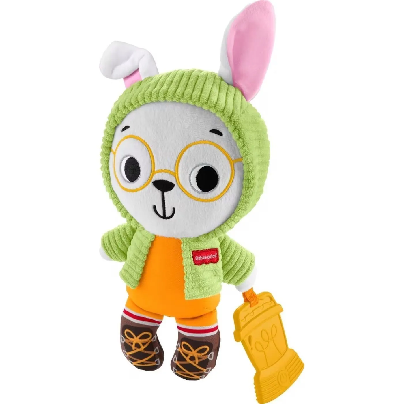 Іграшка "Зайчик-обіймашка" з прорізувачем Fisher-Price
