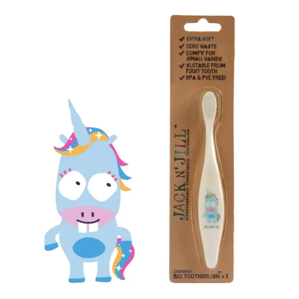 Зубна щітка Extra Soft "Unicorn" d 0,10 мм, Jack N' Jill