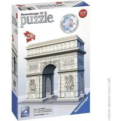 Пазл 3D Ravensburger Триумфальная арка 216 элементов