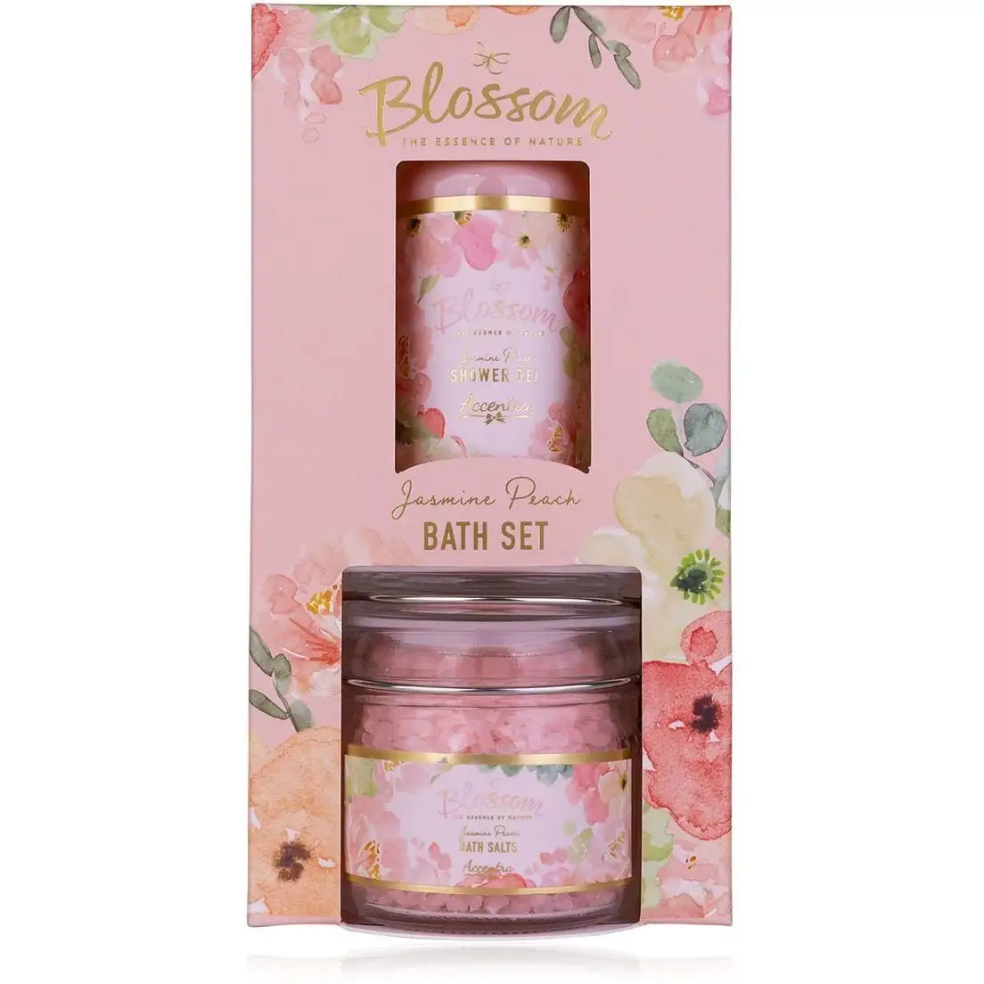 Подарунк.набір BLOSSOM (Гель д/душу 100мл, сіль д/ванни 120г)