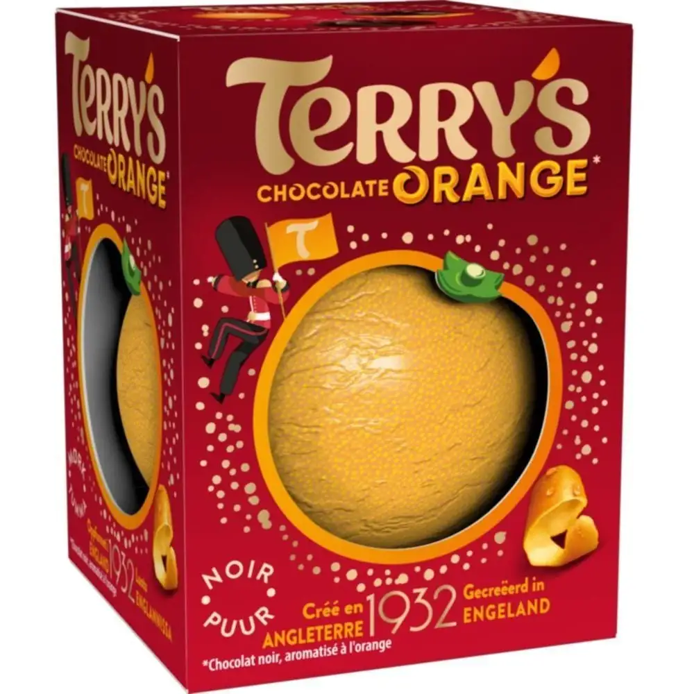 Шоколадний апельсин Terry's Chocolate Orange Dark 145г, 12шт/ящ, шт