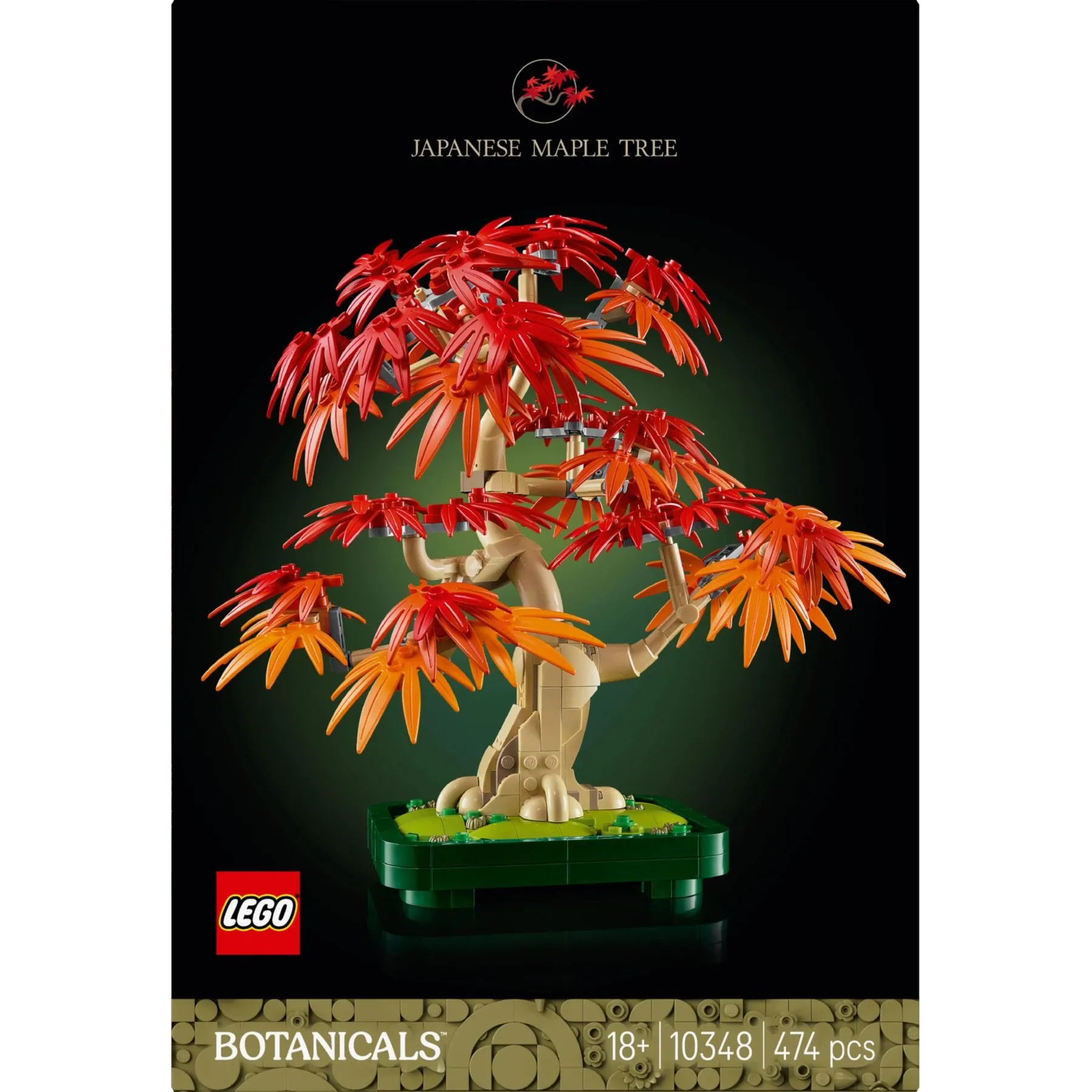 Конструктор Бонсай з японського червоного клена LEGO Icons