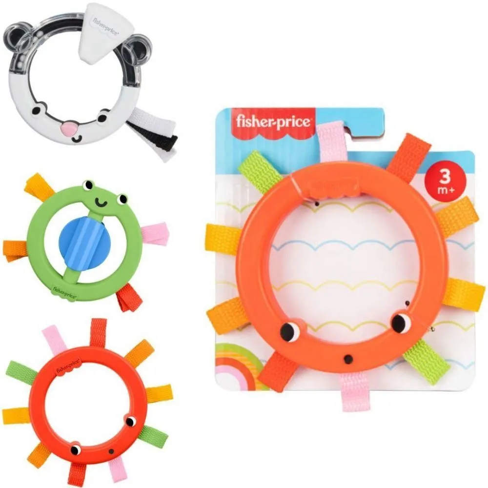 Брязкальце "Різнокольорові петельки" Fisher-Price (в ас.)
