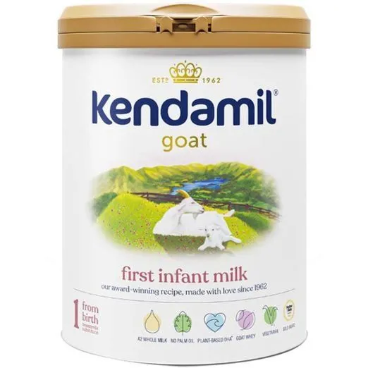 Kendamil^ Дитяча суха молочна суміш на основі козячого молока 1 етап, 800 г