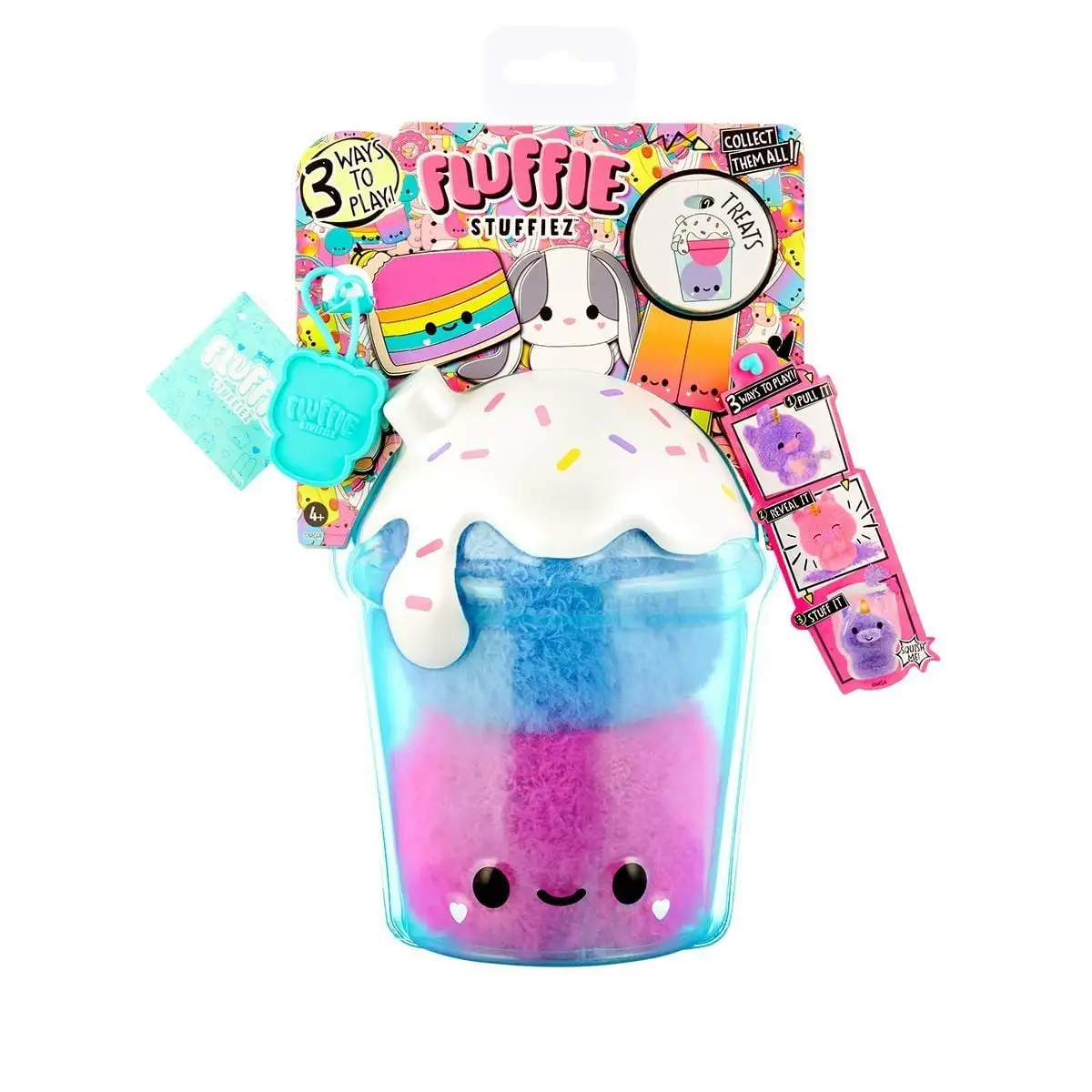 Мяка іграшка-антистрес FLUFFIE STUFFIEZ серії "Small Plush"  БОБА