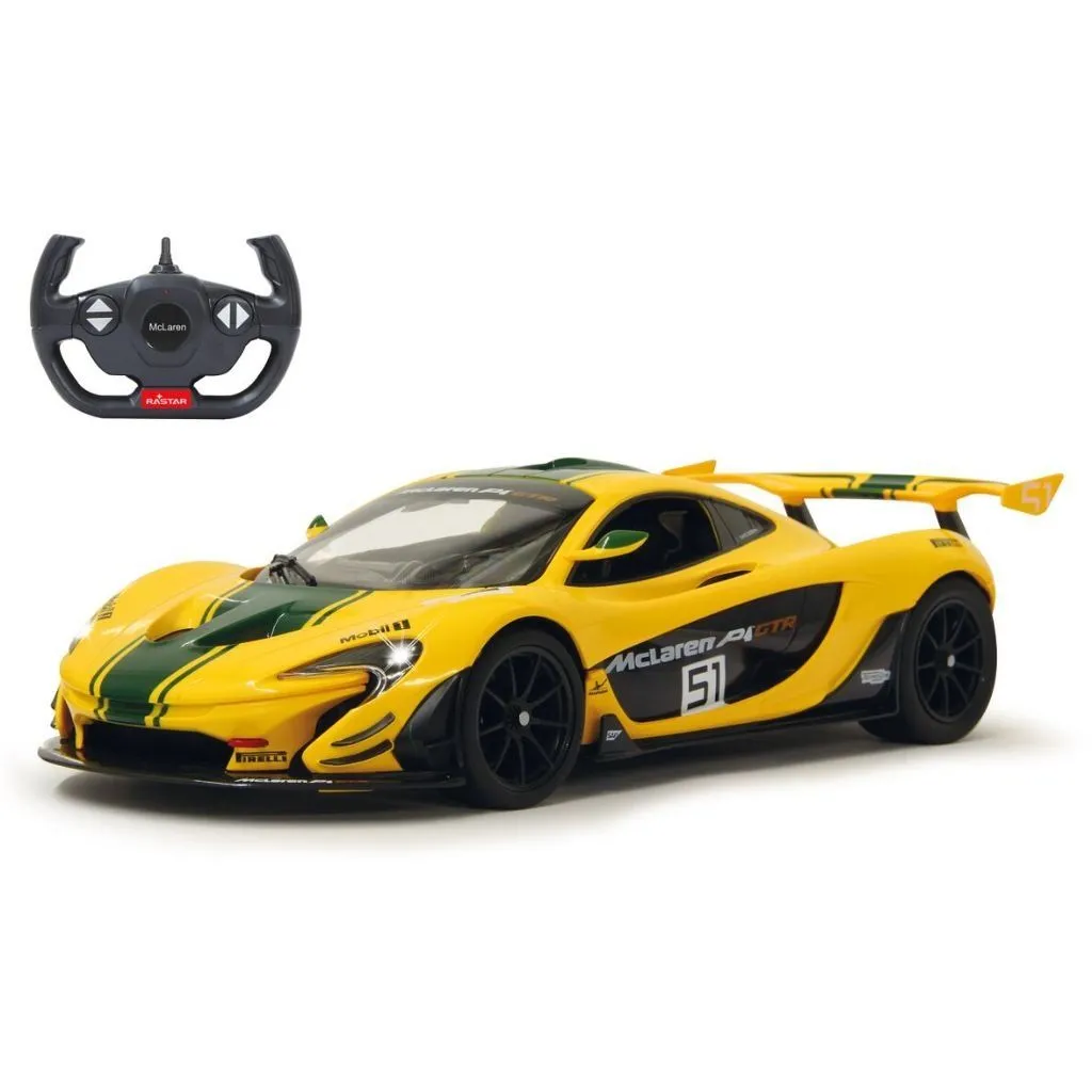 Автомобіль на р/к McLaren P1 GTR 1:14 жовтий 2,4 ГГц
