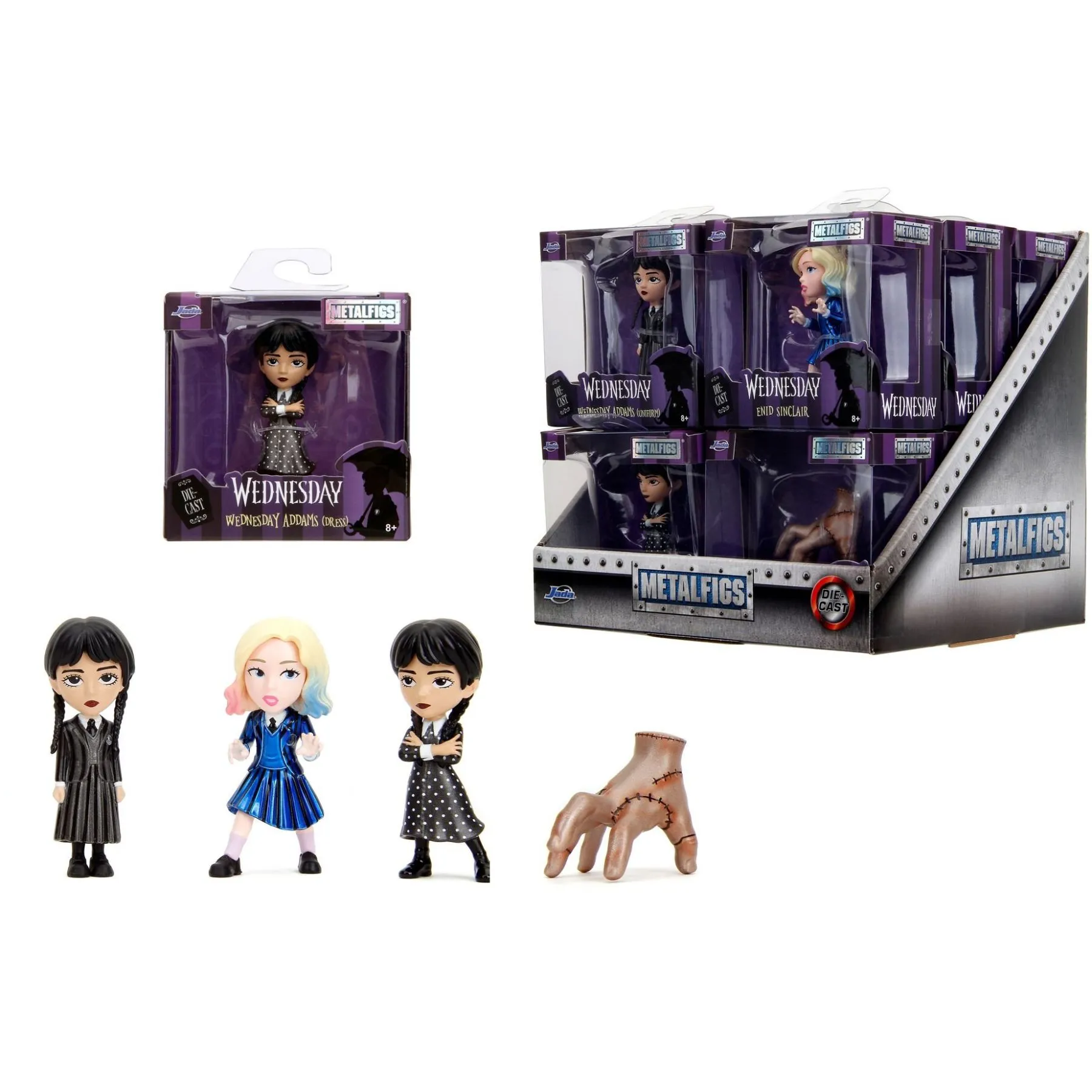 Фігурка металева &quot;Венздей&quot;, 4 види, висота 6,5 см, 8+