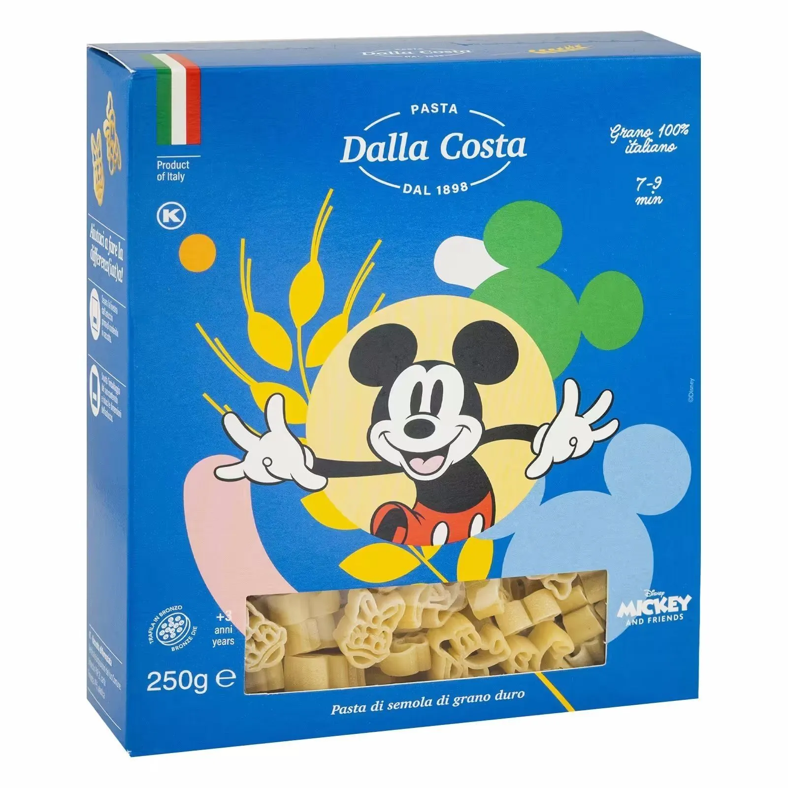 Макарони Dalla Costa "Mickey Mouse" 250 г