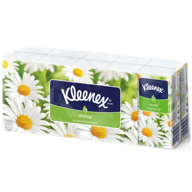 Kleenex носові хустки з ароматом ромашки