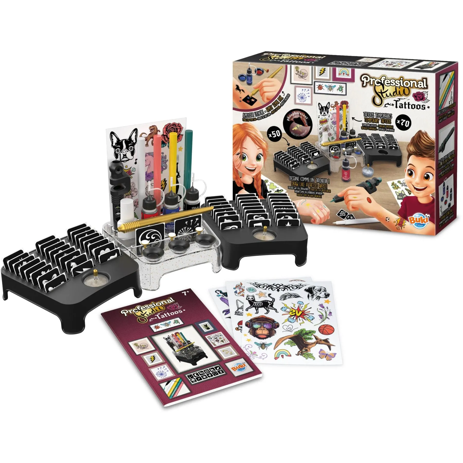 Іграшкова студія татуювань, що змиваються