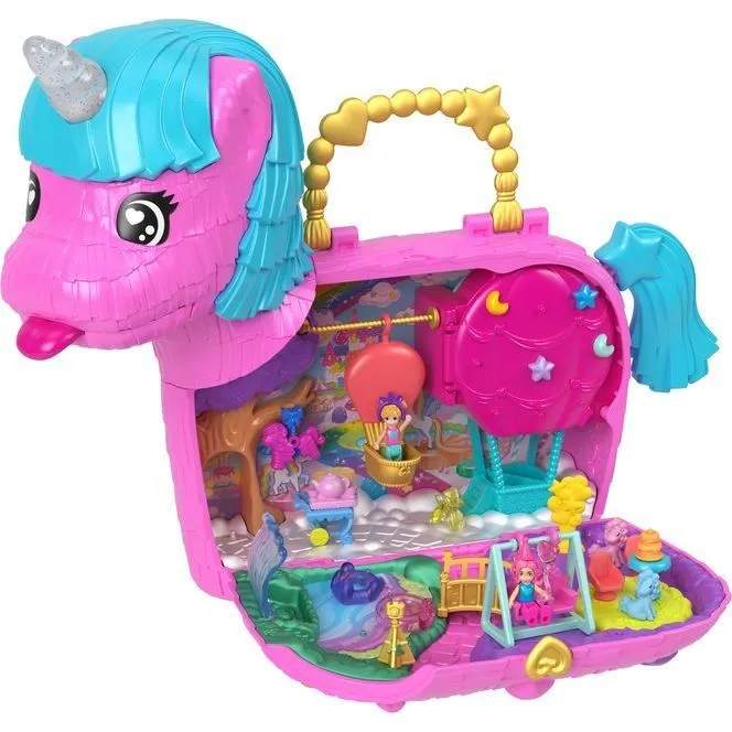 Ігровий набір "Святкова вечірка єдинорогів" Polly Pocket