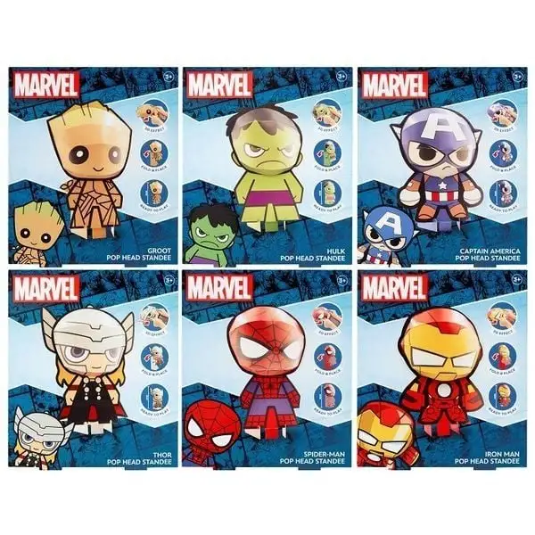 Набір для творчості Marvel POP HEAD 20 CMP в асортименті