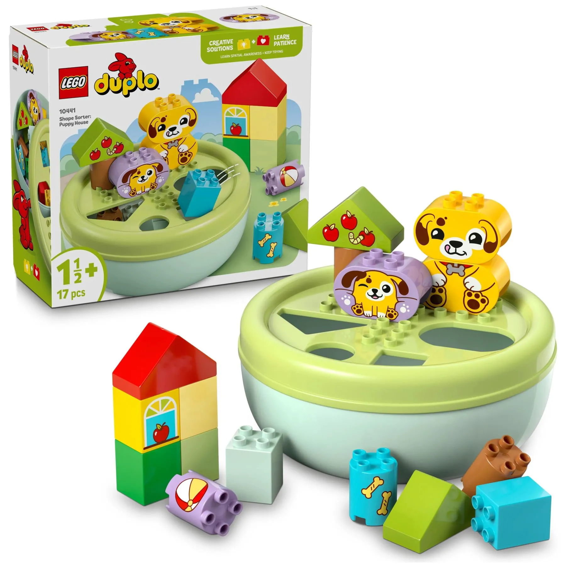 Конструктор Сортувальник фігур: будинок для цуценят LEGO DUPLO