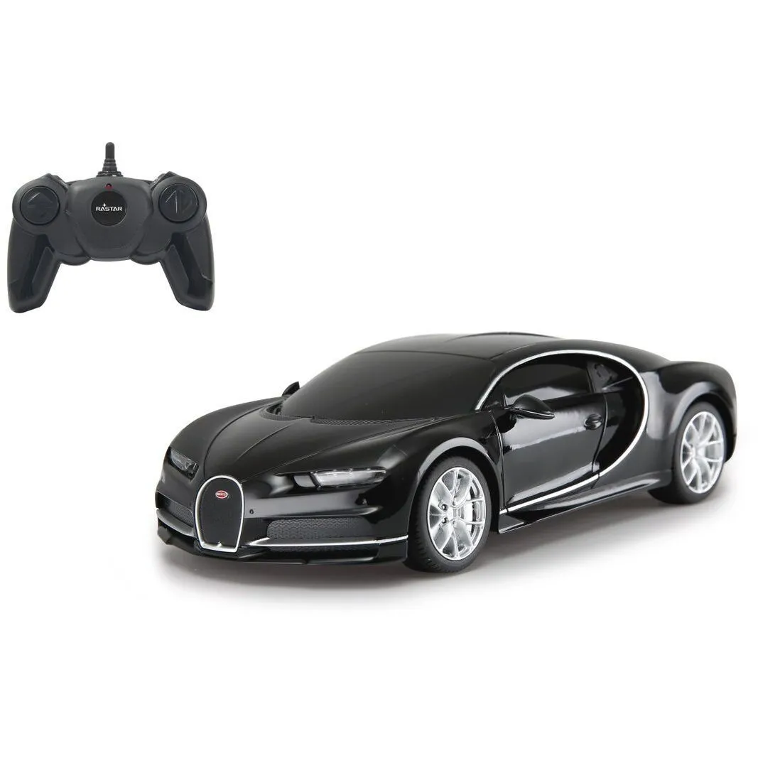 Автомобіль на р/к Bugatti Chiron 1:24 чорний 2,4 ГГц