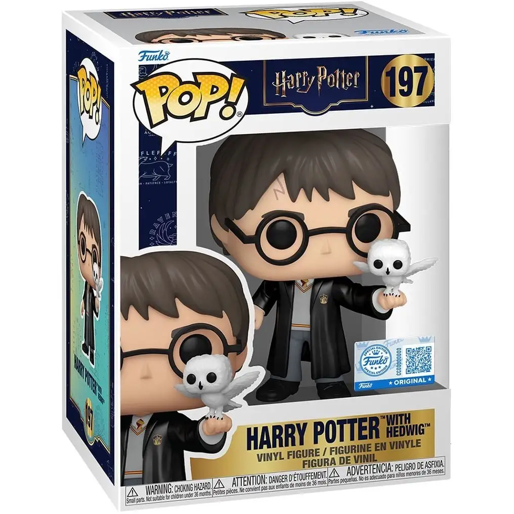 Ігрова фігурка FUNKO POP! серії "Гаррі Поттер" S20 - ГАРРІ З ГЕДВІҐОЮ