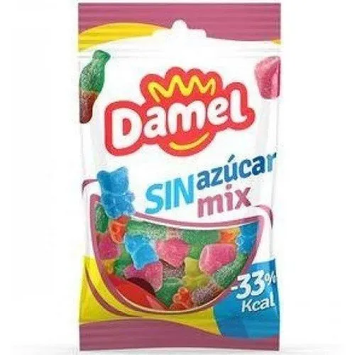 Желейні цукерки Damel "МixSinAzucar" без цукру, 100 г
