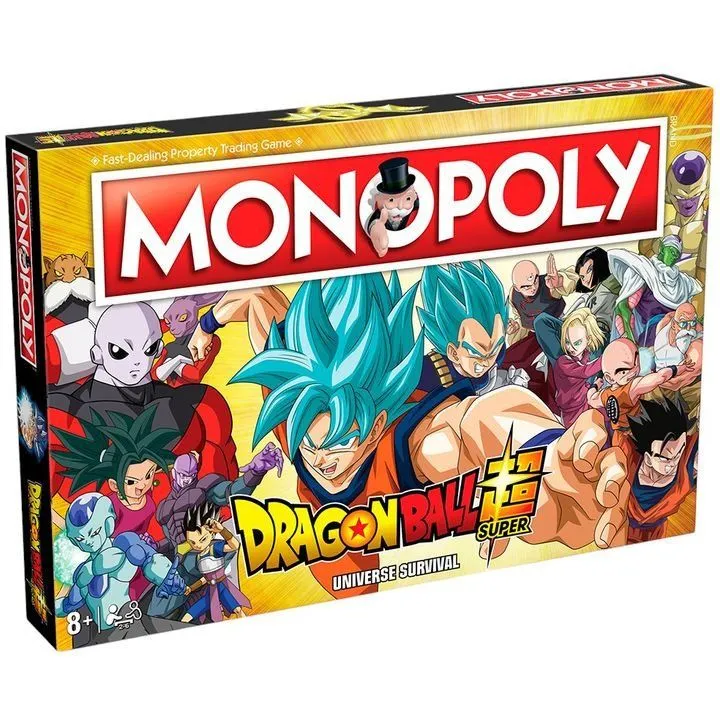 Настільна гра DRAGON BALL Super Monopoly - Winning Moves EN (Драгон бол)