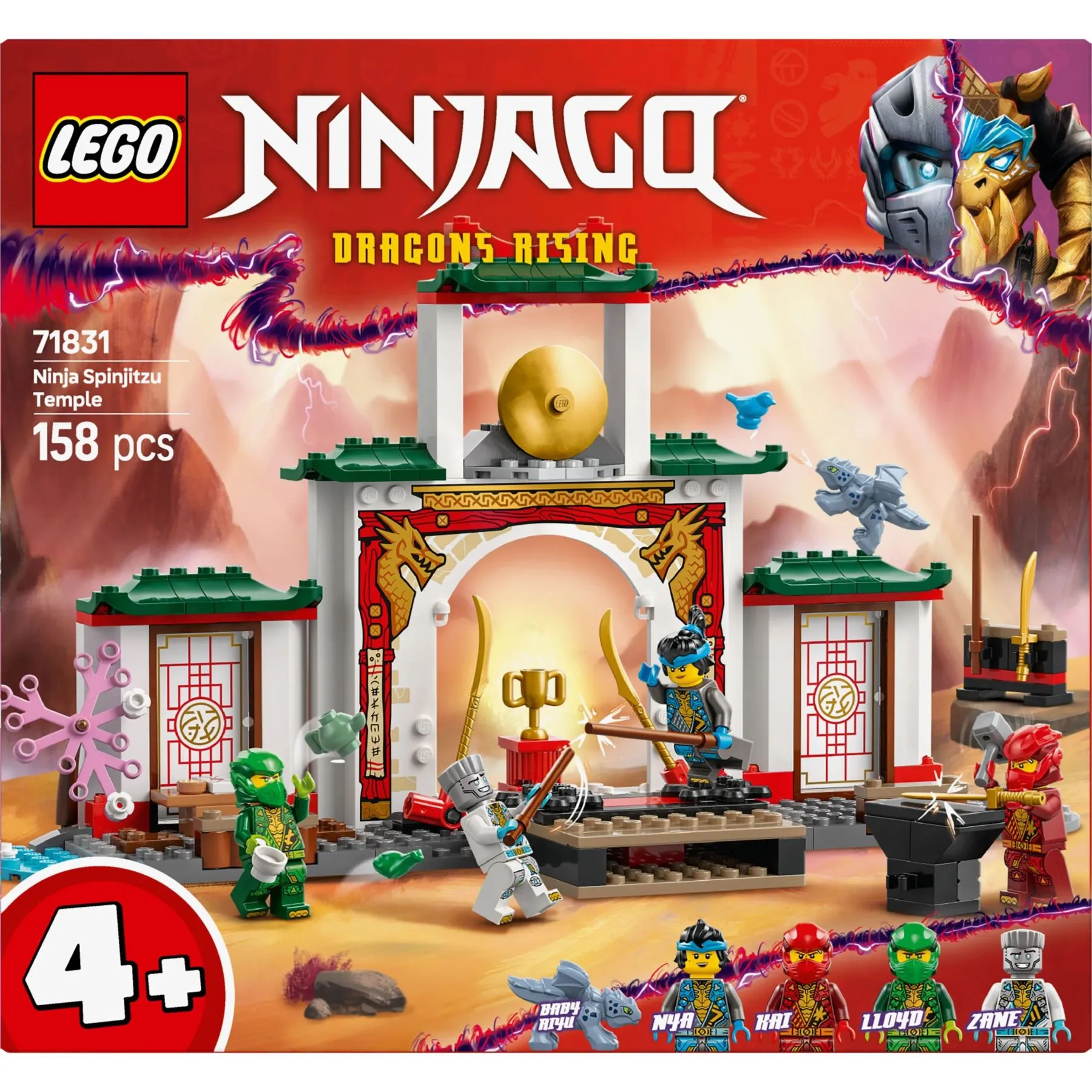 Конструктор Храм ніндзя Спін-джитсу LEGO NINJAGO
