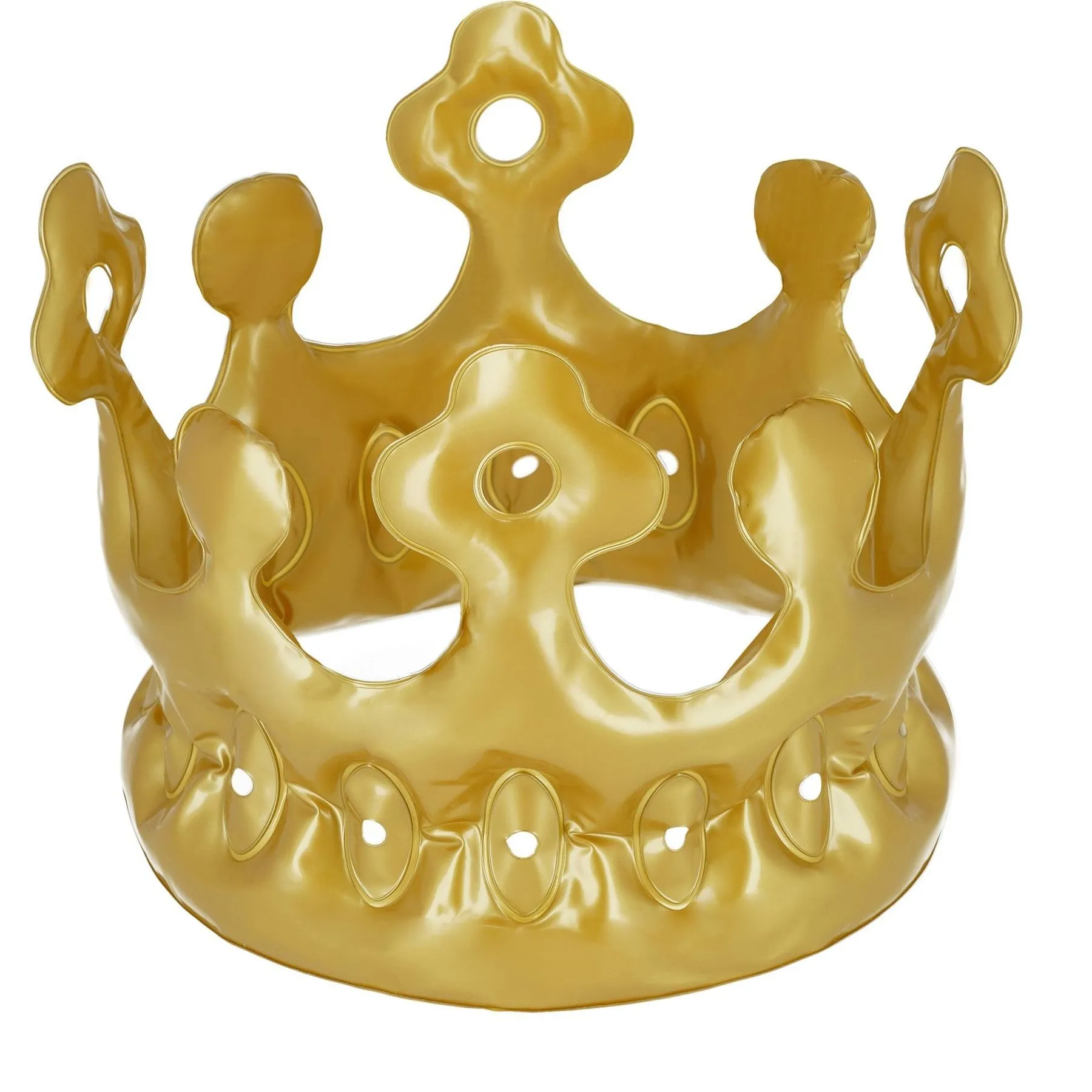 Надувна корона Party Queen Золота Королева, арт CRO0002