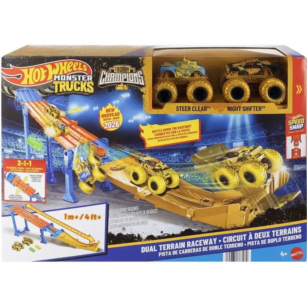 Набір "Чемпіони треку" серії "Monster Trucks" Hot Wheels