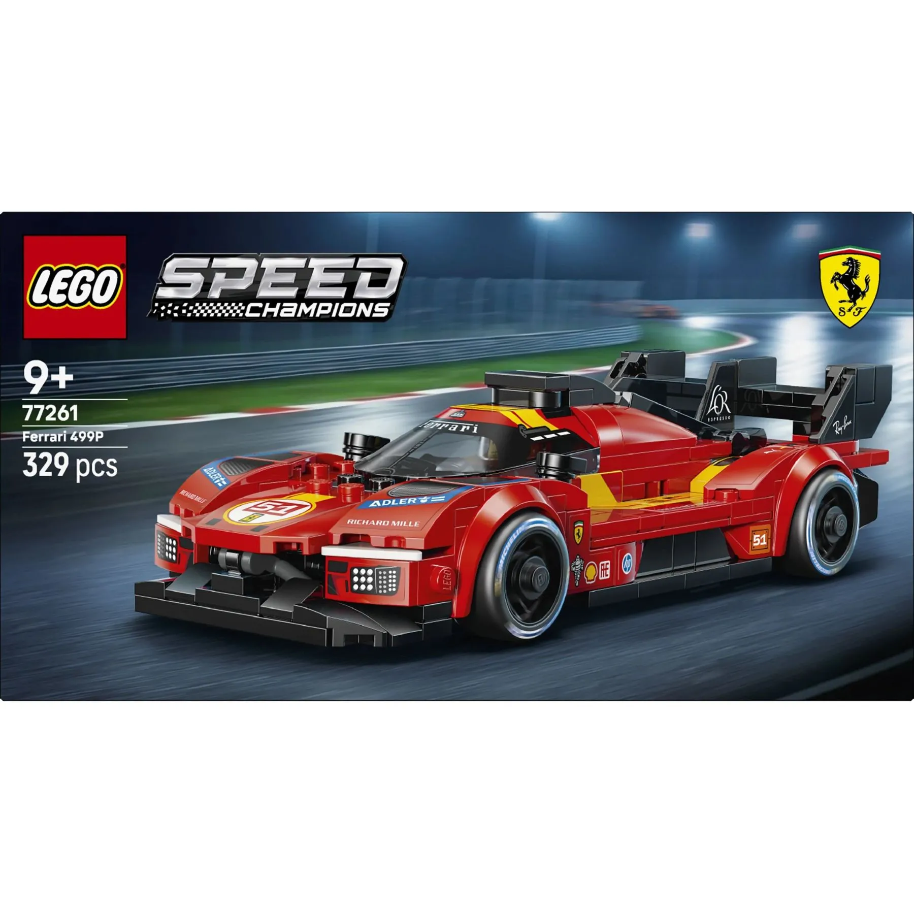 Конструктор Ferrari 499P