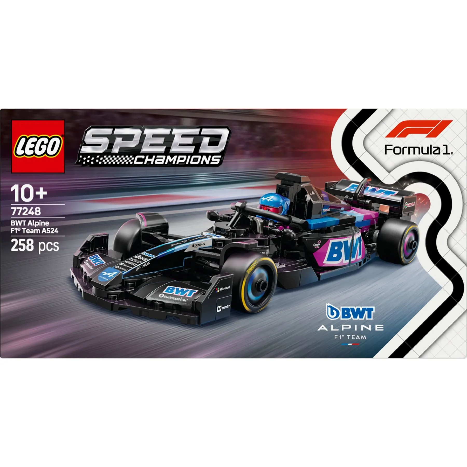 Конструктор Автомобіль для перегонів BWT Alpine F1^ Team A524 LEGO Speed Champions