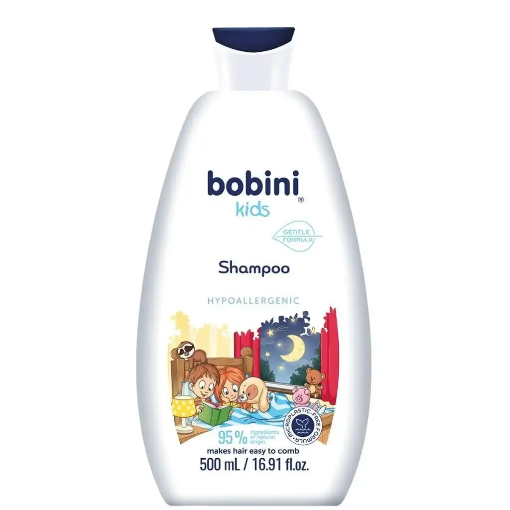 Дитячий шампунь гіпоалергенний,500 мл.(1+) / "Bobini"