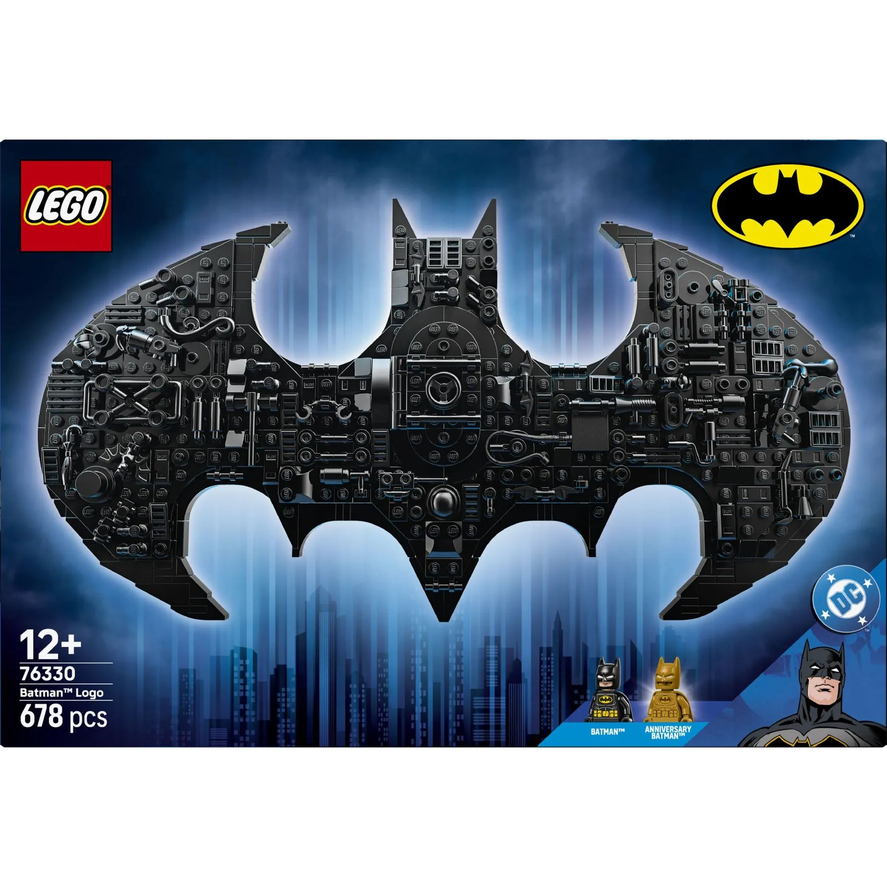 Конструктор Логотип Бетмена LEGO Super Heroes