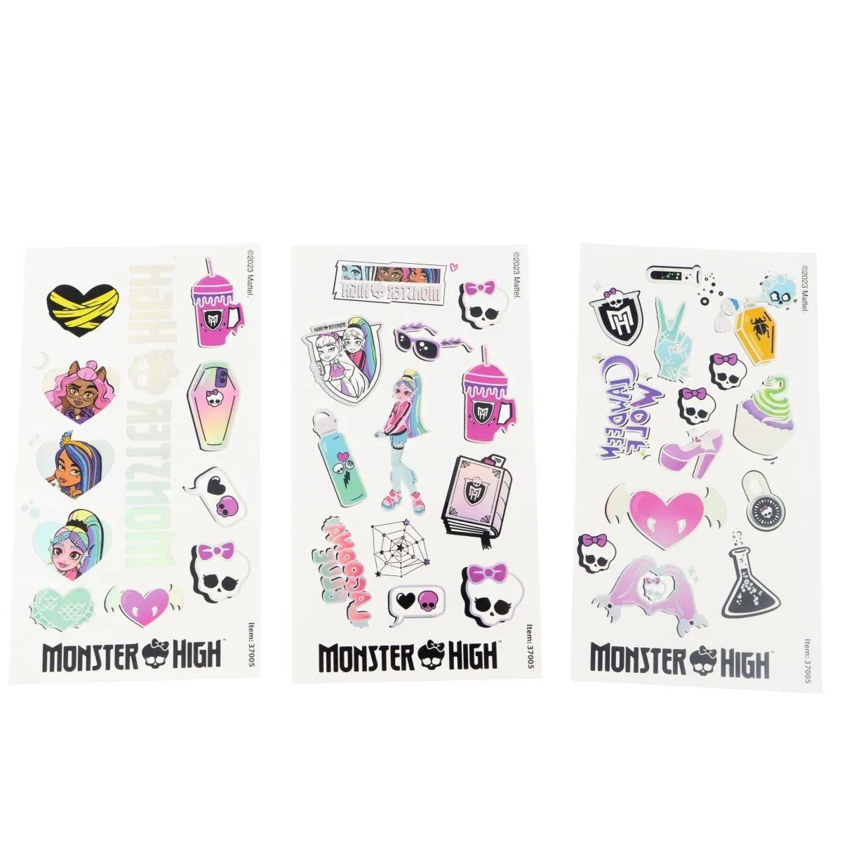 Набір Тату MONSTER HIGH METALLIC TATTOO, 30 дизайнів