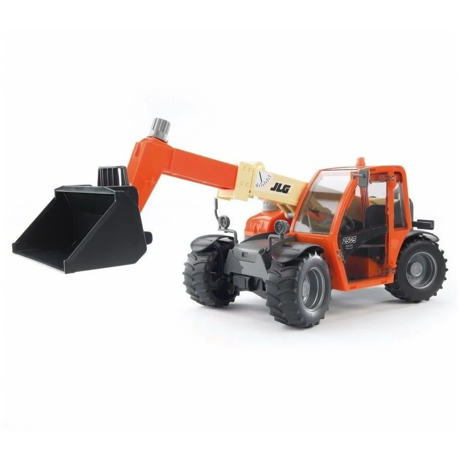 Іграшковий навантажувач "JLG 2505 Telehandler" з телескопічним ковшем