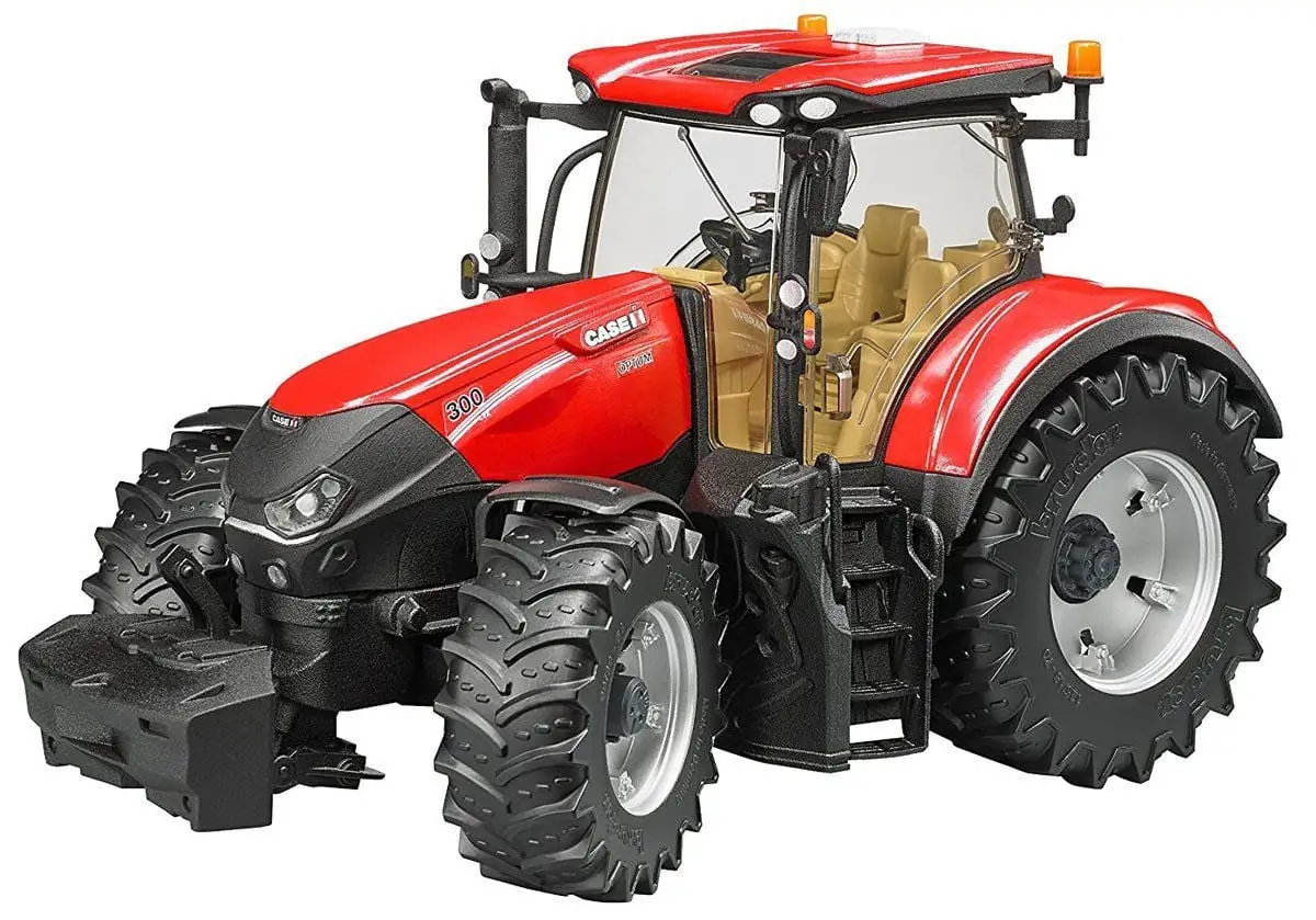 Іграшковий трактор "Case IH Optum 300 CVX" М1:16, червоний