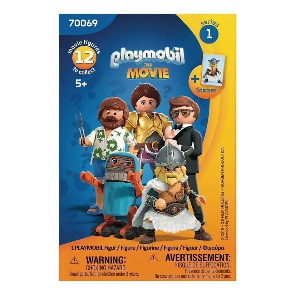 Колекційні фігурки з наклейками MOVIE Playmobil