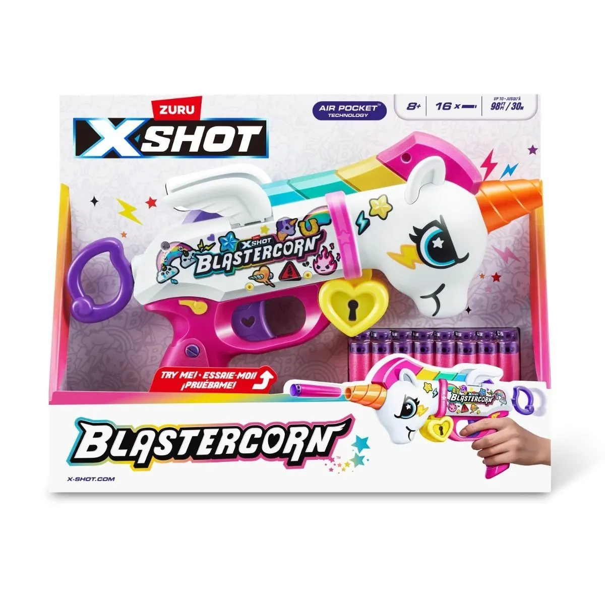 Швидкострільний бластер X-Shot Blastercorn (16 патронів), 36729