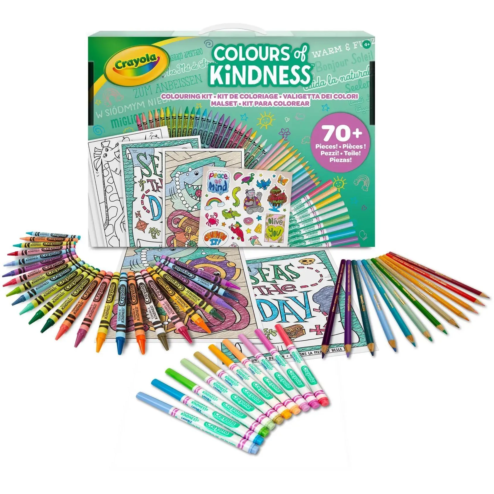 Набір для малювання "Colours Of Kindness", 70+ одиниць