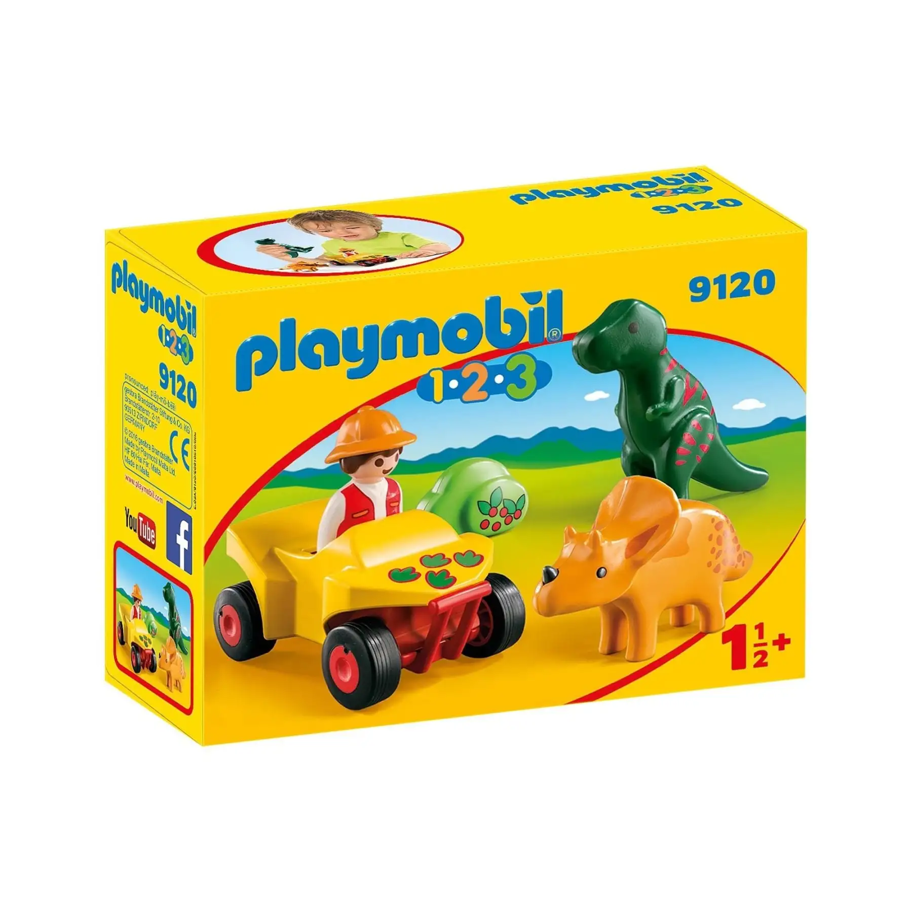 Дослідник з динозаврами Playmobil