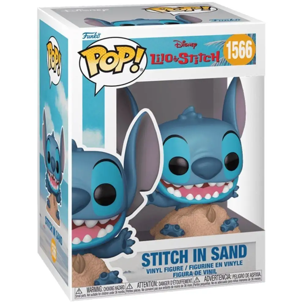 Ігрова фігурка FUNKO POP! серії "Ліло та Стіч" - СТІЧ У ПІСКУ