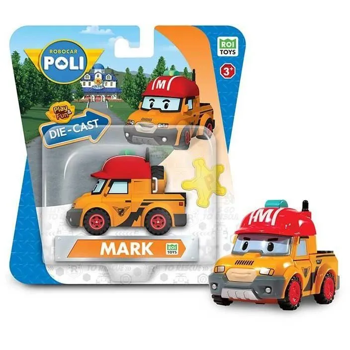 МЕТАЛЕВА КОЛЕКЦІЙНА МАШИНКА  РОБОКАР МАРК DIE CAST