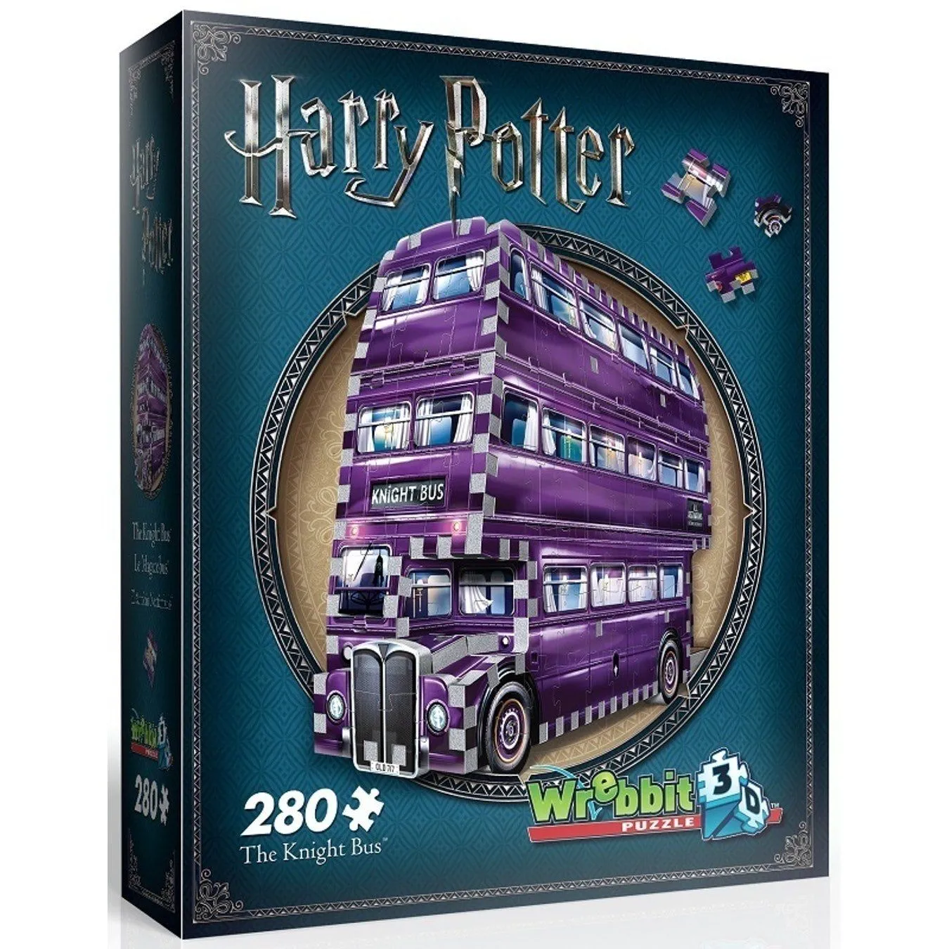 3D -пазли 280 дет, The Knight Bus - Wrebbit Harry Potter