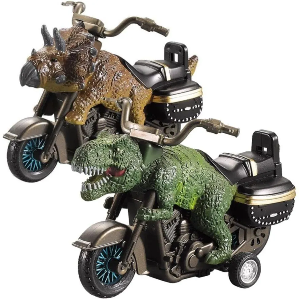 Іграшка мотоцикл-динозавр, інерційний арт.851B