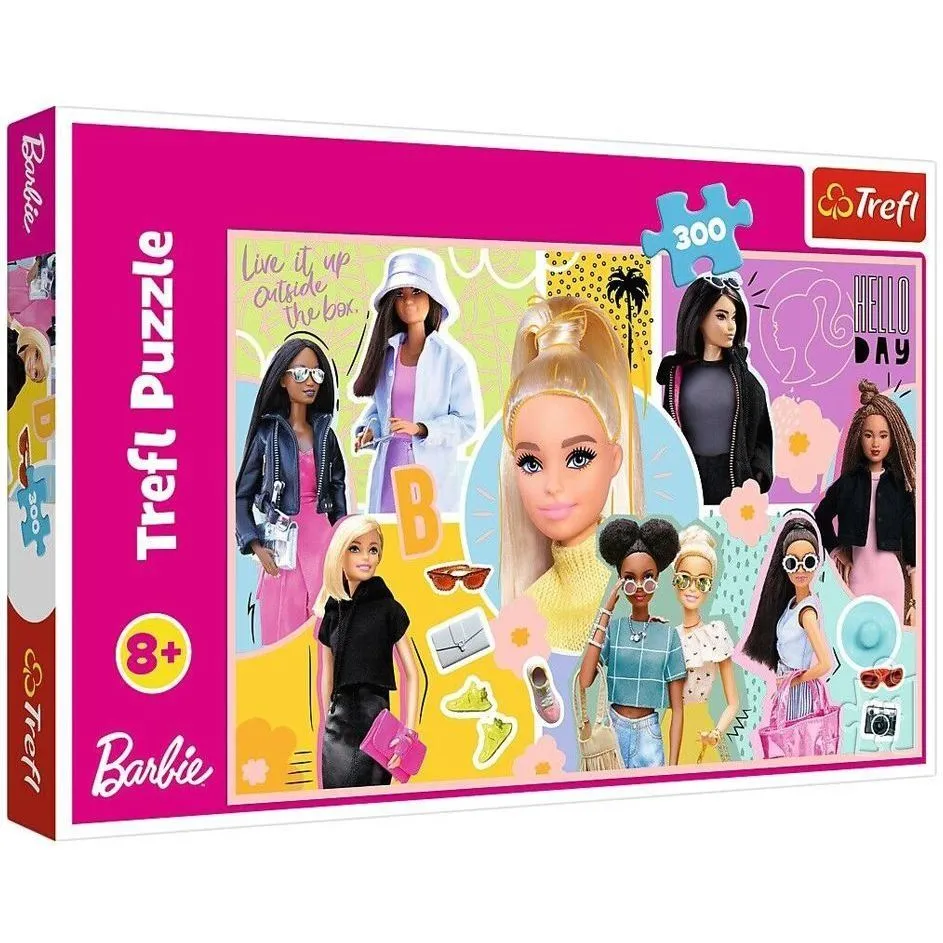Пазли - (300 елм.) - &quot;Твоя улюблена Барбі&quot; / Trefl