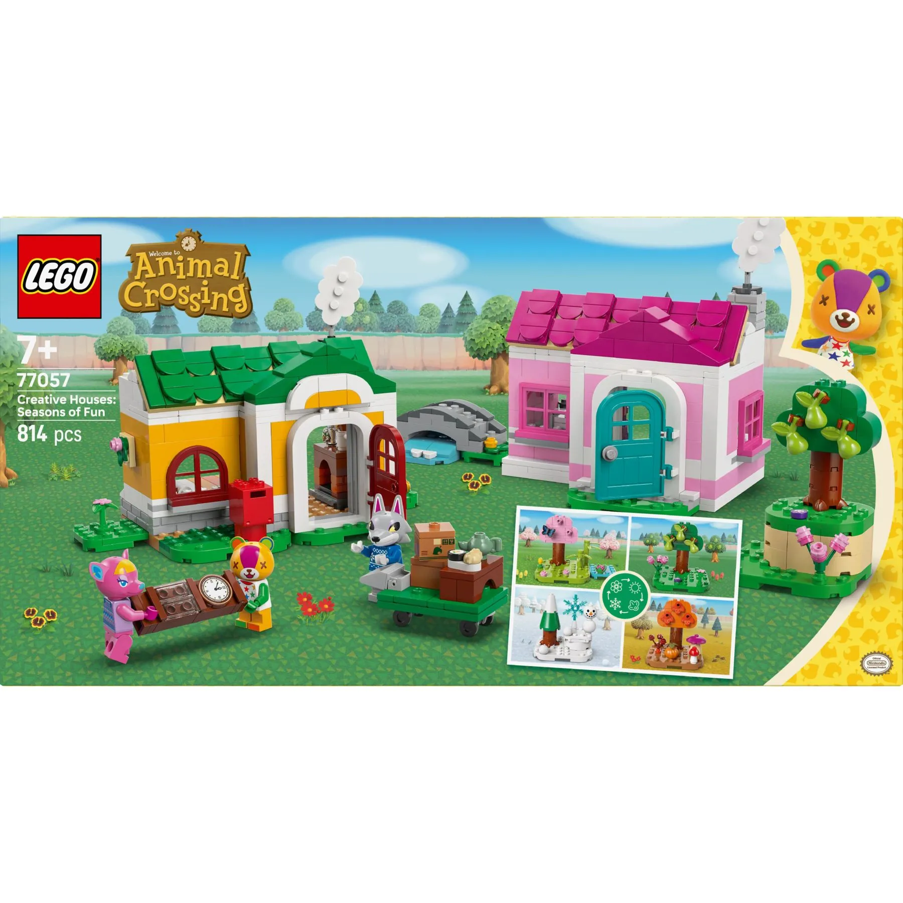 Конструктор Творчі будинки: сезони розваг LEGO Animal Crossing