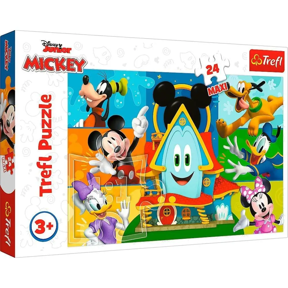43515 Trefl Пазли "24 Maxi" Mickey&amp;friends Міккі Маус і друзі