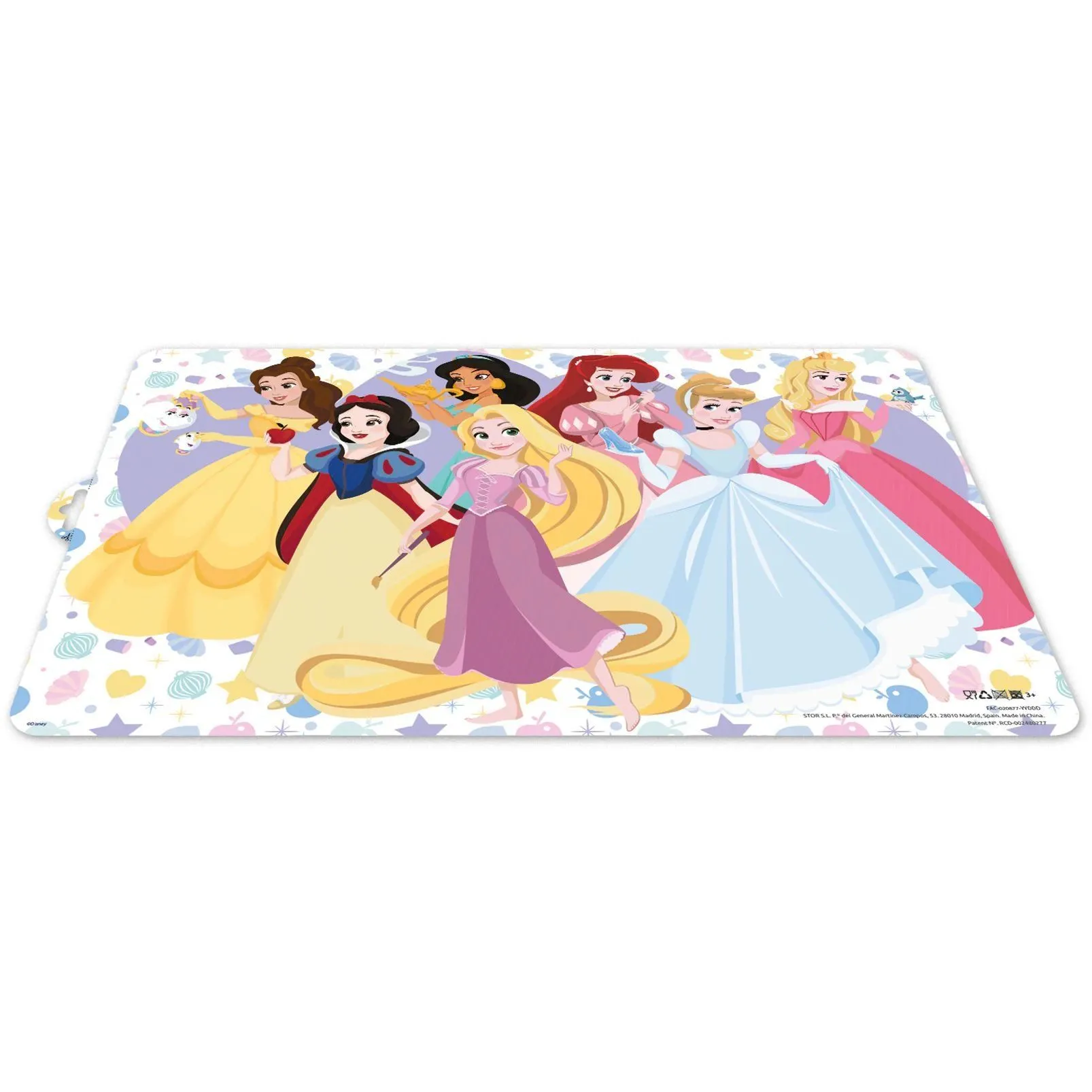 DISNEY PRINCESS, килимок настільний, ПП, 43 х 28 см