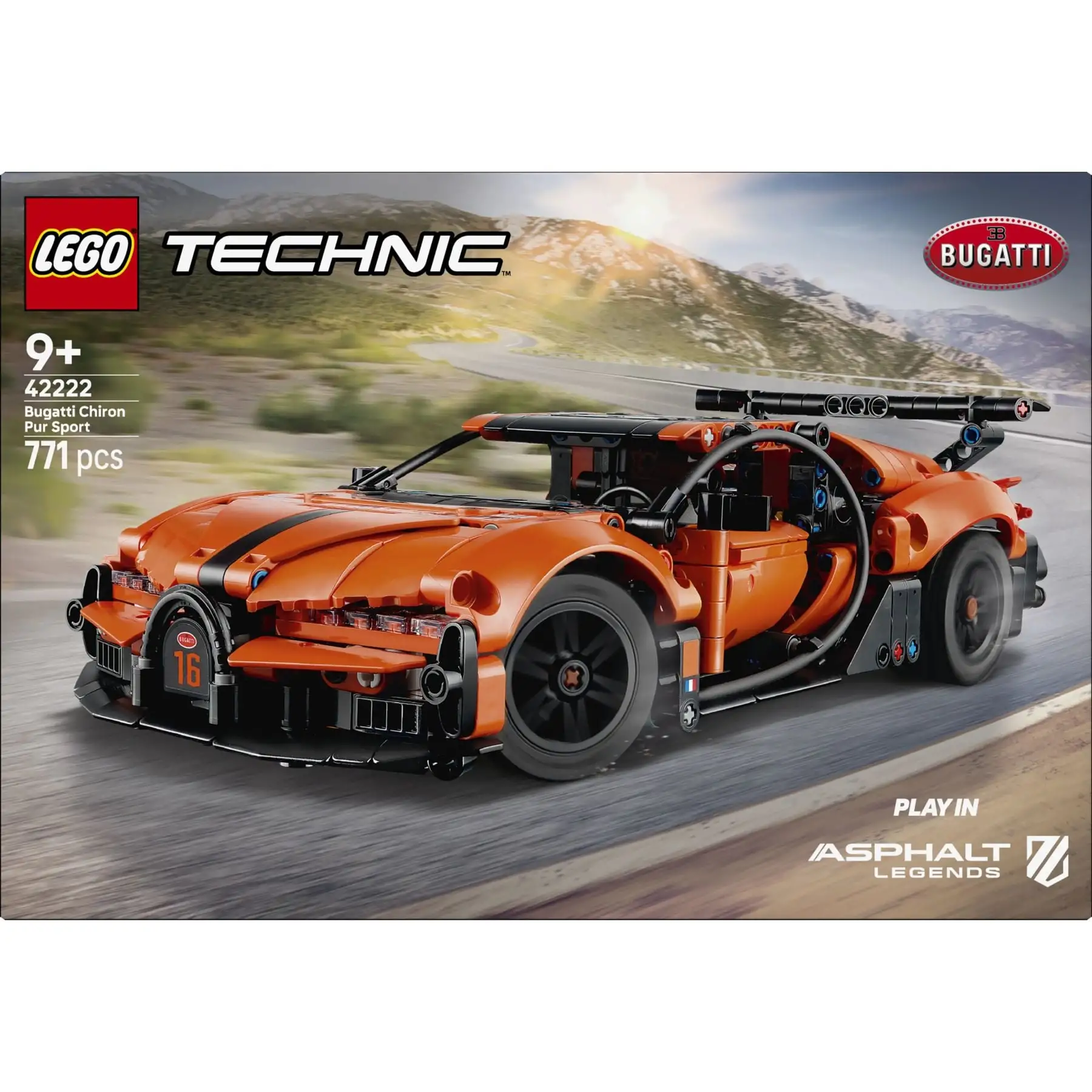Конструктор Гіперкар Bugatti Chiron Pur Sport
