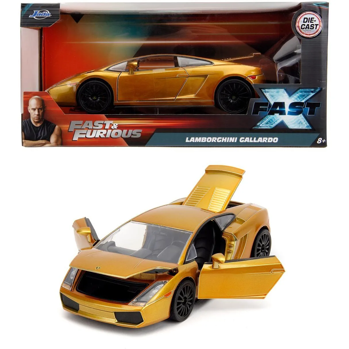 Машина металева Jada &quot;Форсаж&quot;, Ламборгіні Галлардо, масш 1:24, 8+