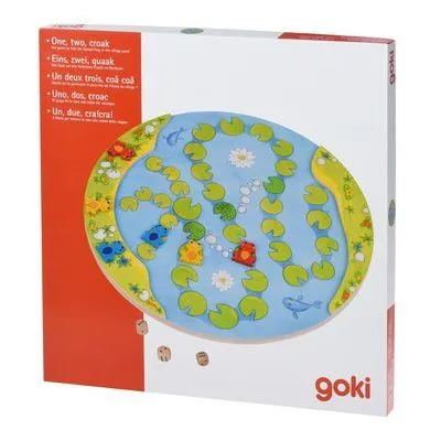 Настольная игра goki Один, два, "ква" 56712G